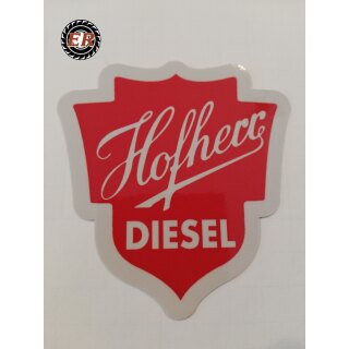 Aufkleber Hofherr Diesel