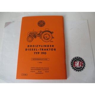 Betriebsanleitung Steyr Typ 190