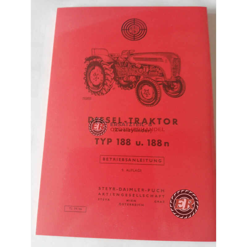 steyr 188 betriebsanleitung