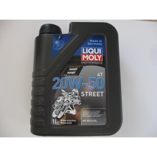 20 W 50 Street Motorbike 4T, 1 Liter