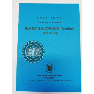 Betriebsanleitung Warchalowski WT38B