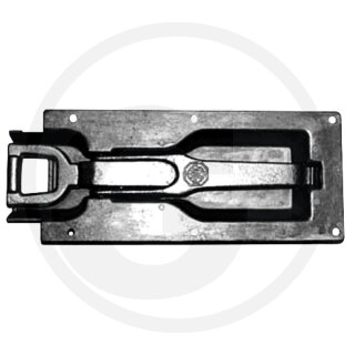 Einbau-Riegel-Spannverschluss verzinkt